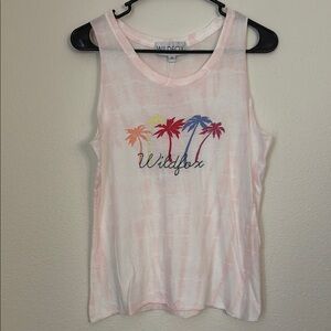 Wildfox Swinging Palms Muscle Tank